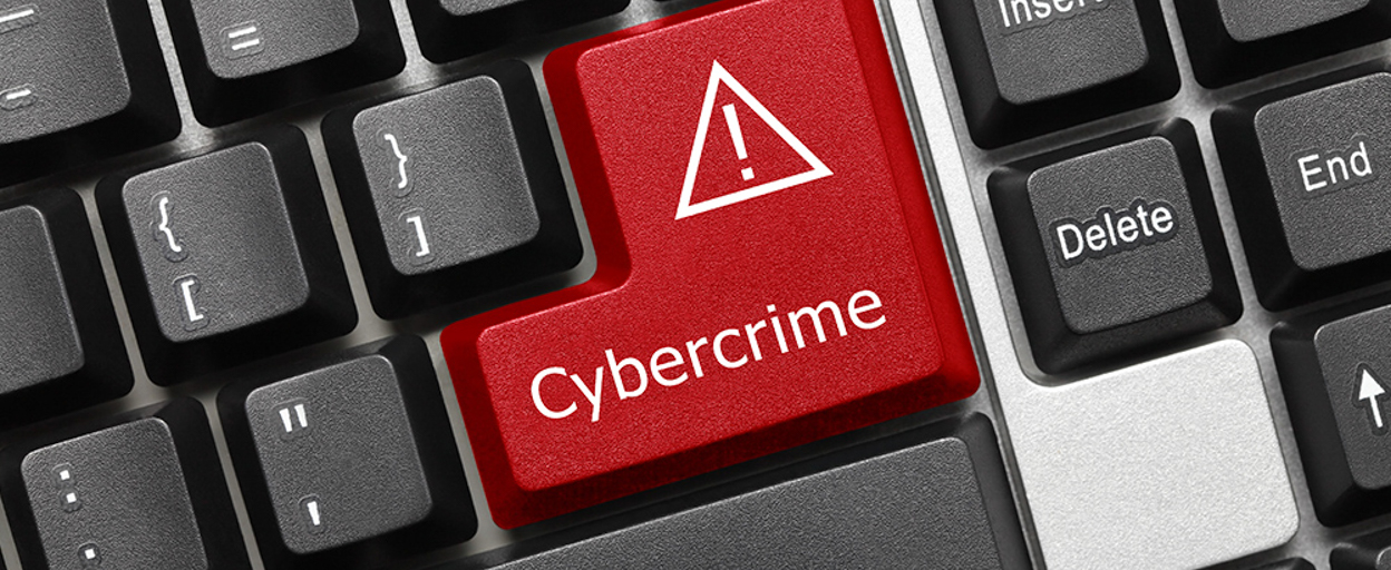 Keyboard with Cybercrime Enter key