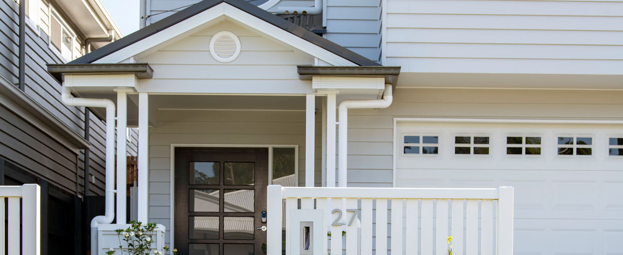 The front of a suburban Queensland home
